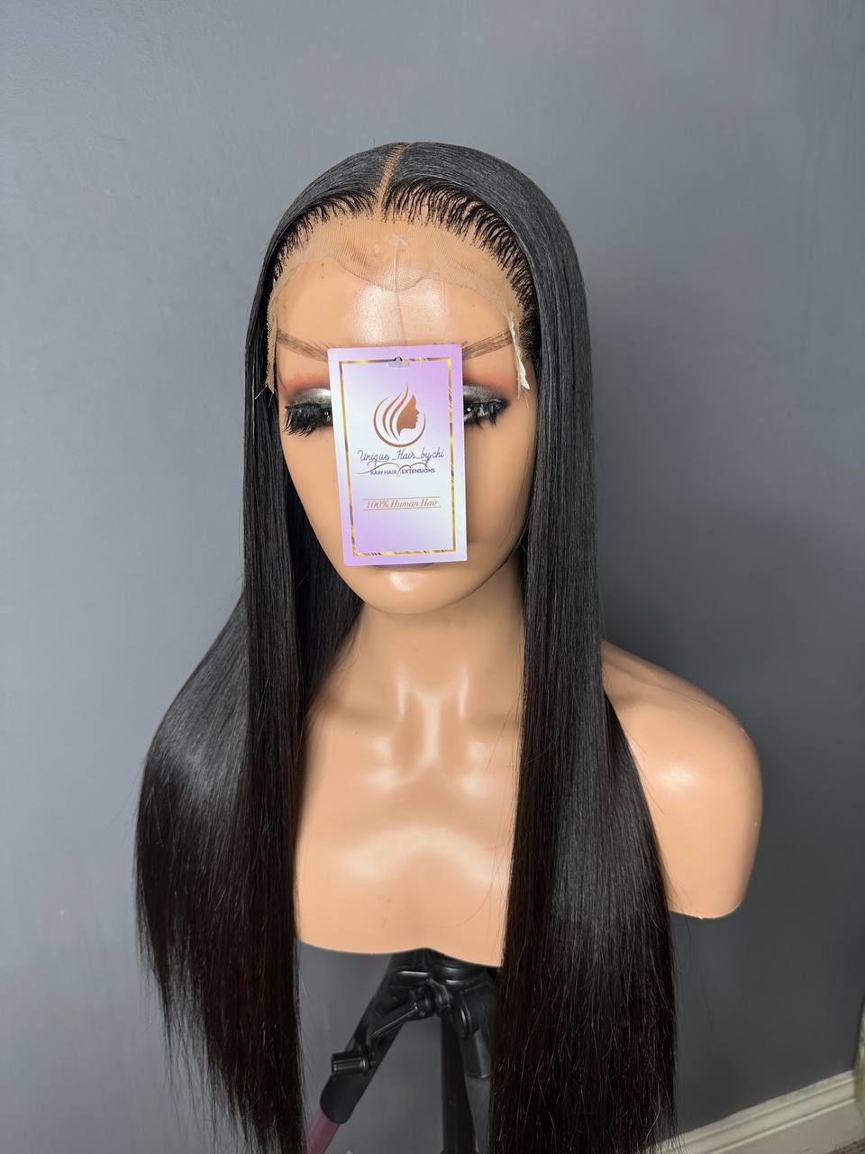 7X7 GLUELESS WIG SWISS LACE SDD VIRGIN BUNDLES 350GRAMS
