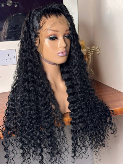 13X4 SWISS LACE SDD VIRGIN DEEP CURLS