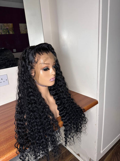 13X4 SWISS LACE SDD VIRGIN DEEP CURLS