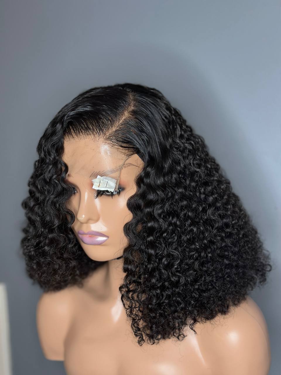 5X5 (GLUELESS WIG) SWISS LACE SDD VIRGIN KINKY CURLS