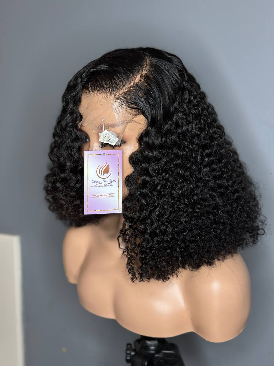 5X5 (GLUELESS WIG) SWISS LACE SDD VIRGIN KINKY CURLS