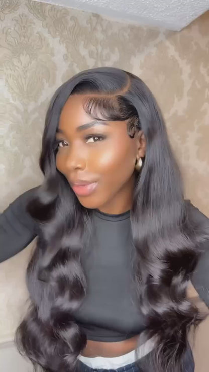 GLUELESS WIG MADE WITH SINGLE DONOR RAW HAIR